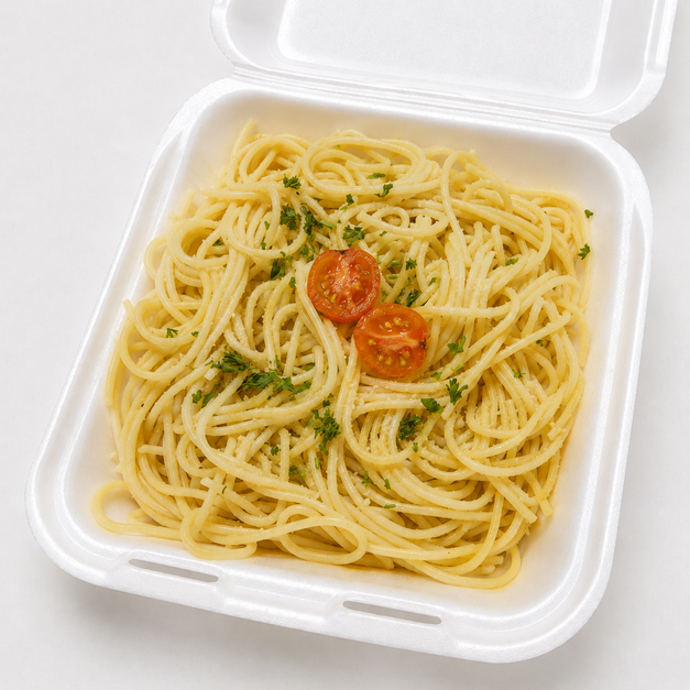 Espagueti mantequilla