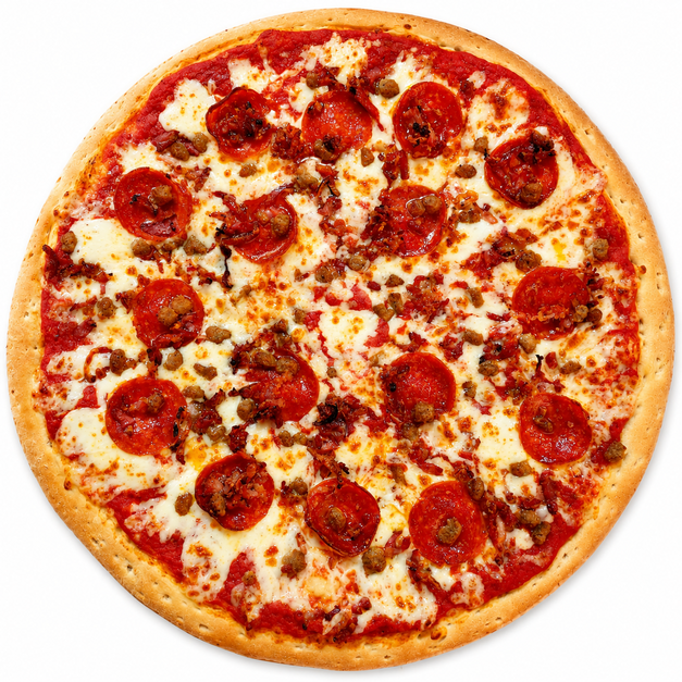Pizza tres carnes