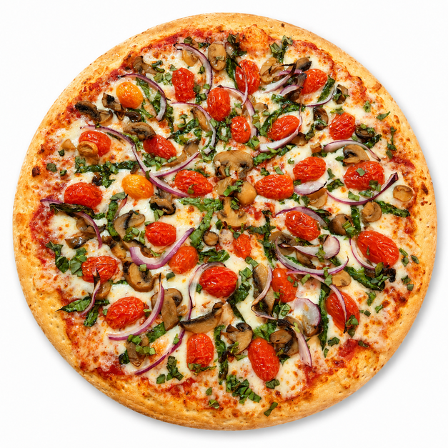 Pizza mediterr&aacute;nea