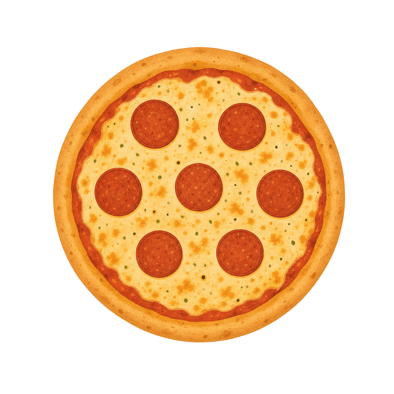 Pizza de pepperoni para canje